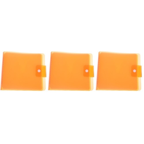 3 pcs 12 Capacity DVD Storage Bag Plastic CD Wallet Disc Case for CD Collectors - Afbeelding 5 van 12
