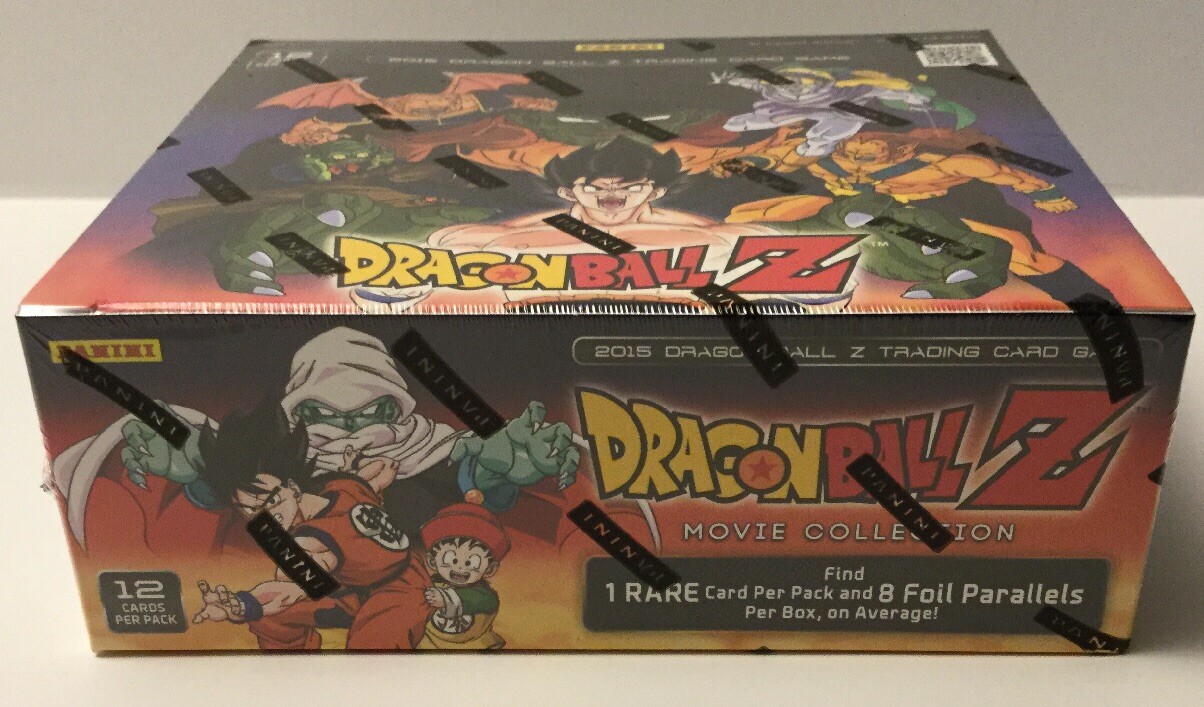  DBZ Dragonball Z 2015 Panini TCG Card Game - Movie Collection  Booster Box - 24 packs/12 Cards : Toys & Games