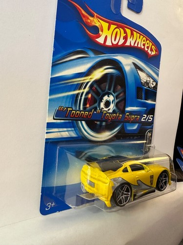 Hot Wheels 200 Mainline Yellow Tooned Toyota Supra #052, Drift Kings 2/5 - 第 5/6 張圖片