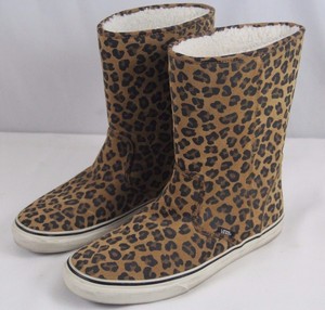 botas vans leopardo