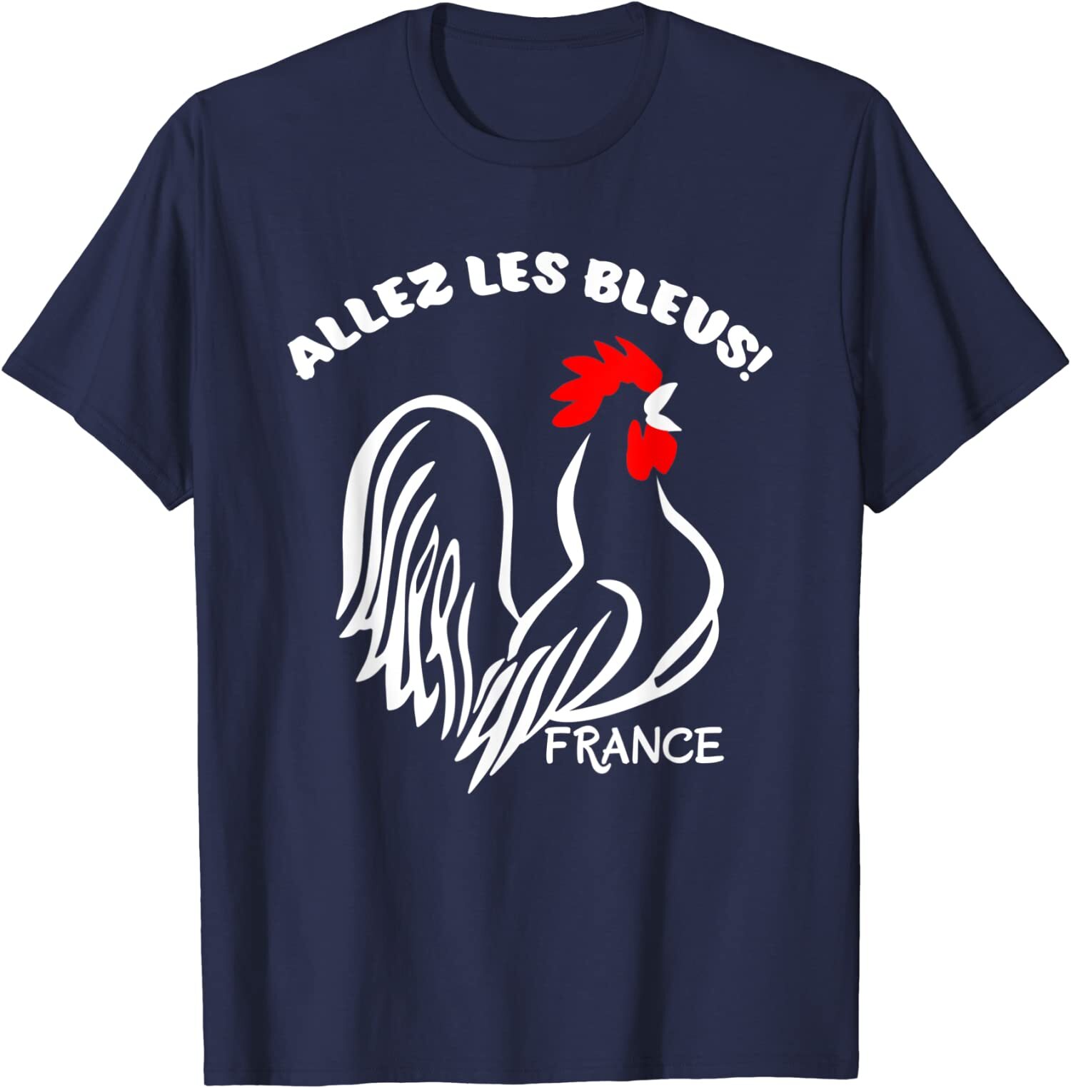 France Soccer Football World Jersey Allez Les Bleus T-Shirt