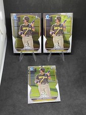 Daniel Montesino 3 RC Lot 2023 Bowman Chrome Baseball 1st Rookie Card BCP-114