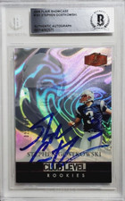 2006 Flair Showcase Stephen Gostkowski Signed Rookie Autograph RC Auto JSA & BAS