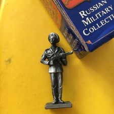 Miniature russian lead soldier
