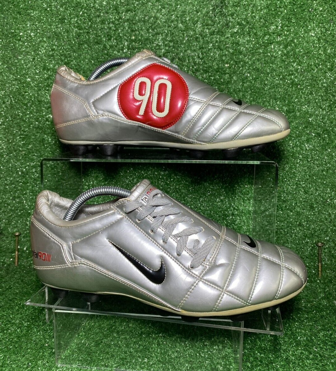Rare!! 2005 Nike Air Zoom 90 lll FG Soccer Cleats Nike AIR Zoom Total 90 III FG vintage 2005 football boots 46  main image 4