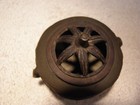 Vintage solid bronze Chinese incense burner gourd plant — photo 2