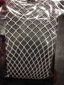 double fishnet tights