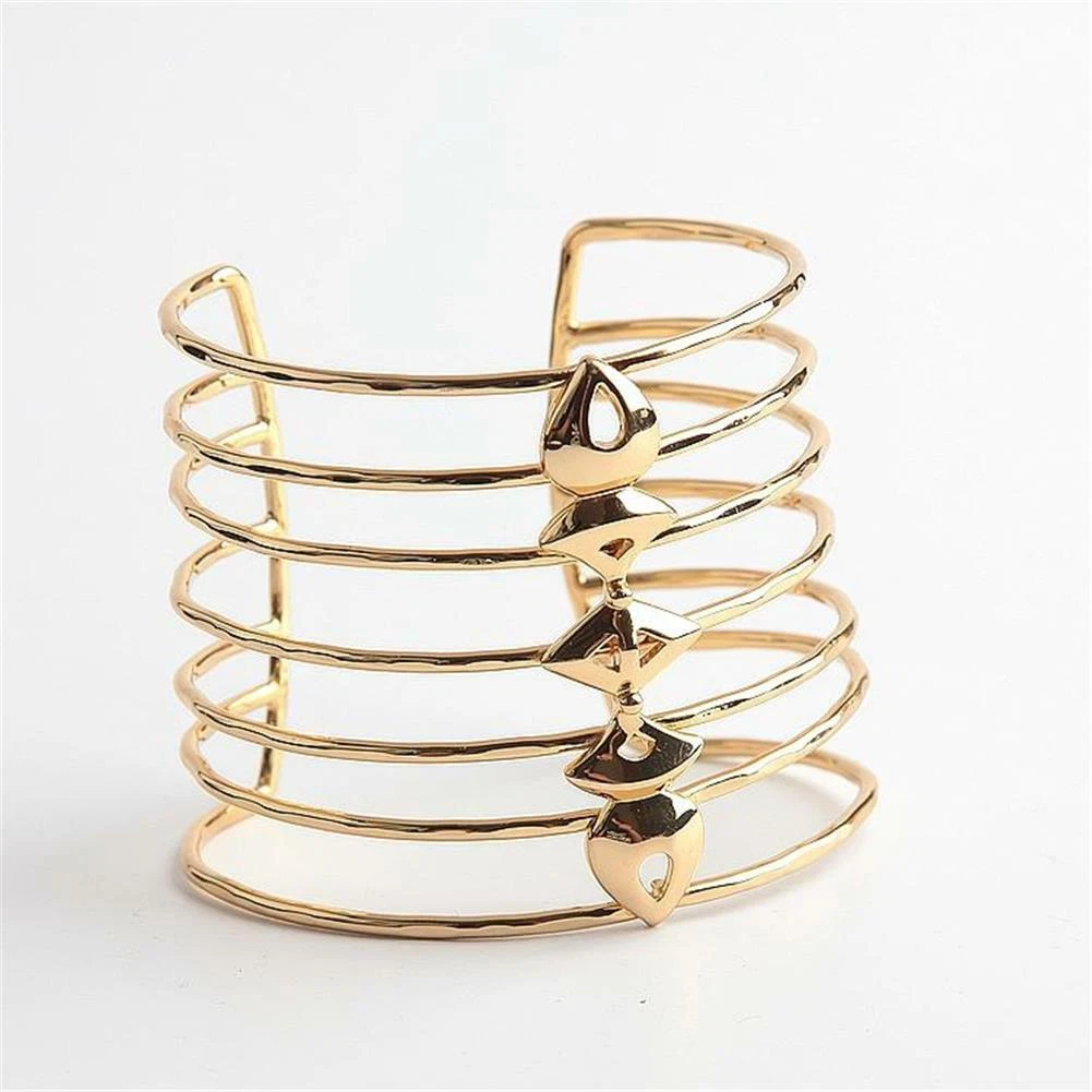 Stella Dot Gold Becker Cage Cuff Bracelet eBay