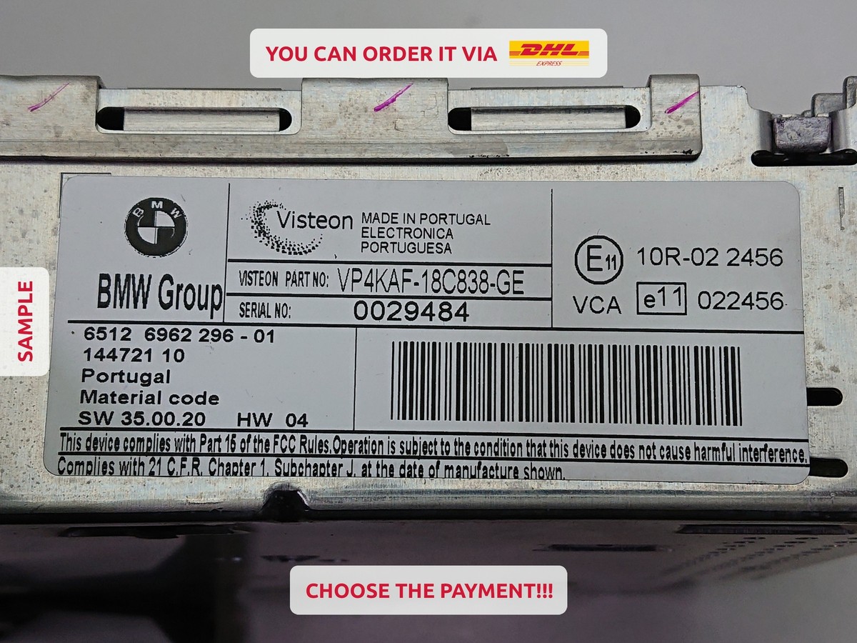✓✓✓BMW 1 3 SERIES BUSINESS CD READIO 6962296 65126962296 