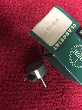 49M  20 OHM CLAROSTAT 1.5 WATT MINI POT NOS