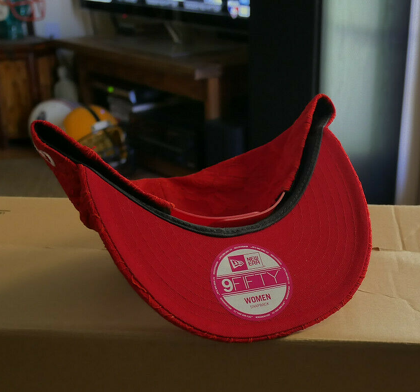 RARE Coca Cola WOMENS Snap Hat New Era 9FIFTY ADJUSTABLE ALL OVER