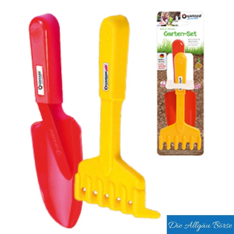 Spielstabil 7819 GartenSet 2-tlg. Schaufel+Rechen Sandkasten Sandspielzeug Neu