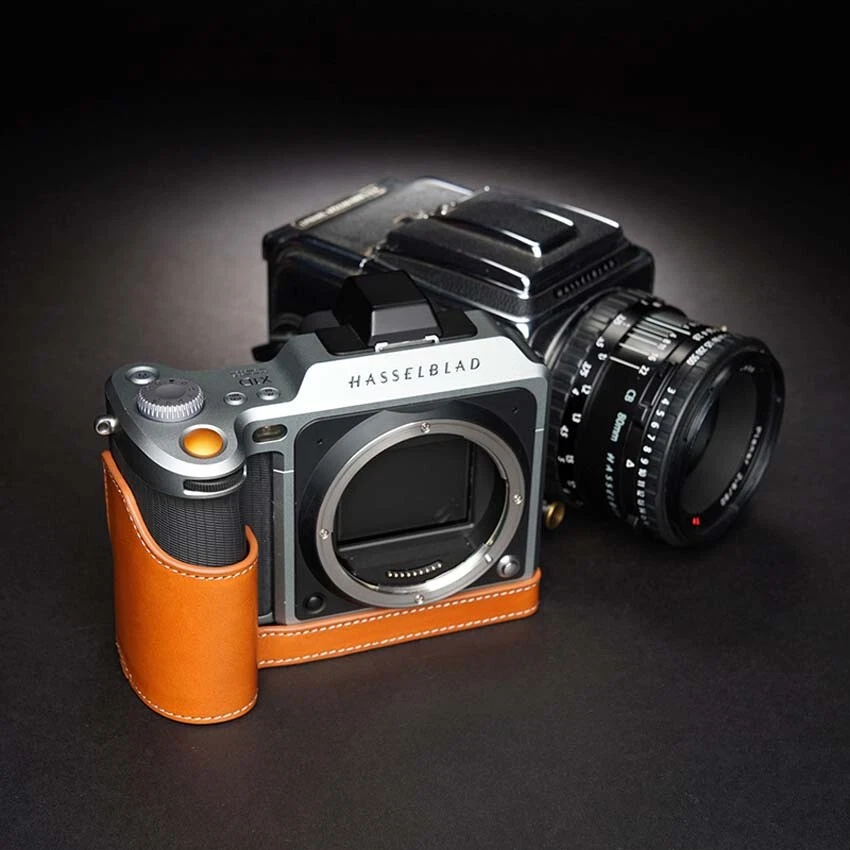HASSELBLAD soft leather lens pouch / Sacoche objectif