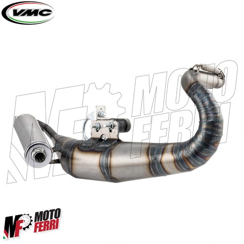 MF4196 Marmitta Racing VMC Fifty's Vespa 50 Special R L PK 125 ET3 Primavera - Foto 6 di 12