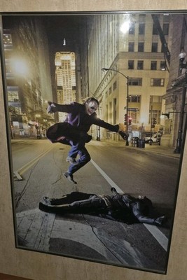 THE DARK KNIGHT      Joker & The Batman - Poster 17 ×12 