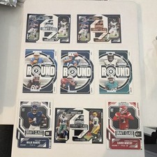 Panini Contenders Draft Class & Round NFL Card Lot - Manning, Jackson, Rice, Be…