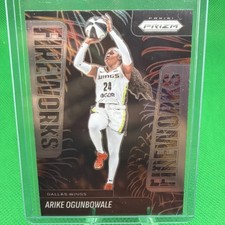 2025 Panini Prizm WNBA - Fireworks Arike Ogunbowale #8
