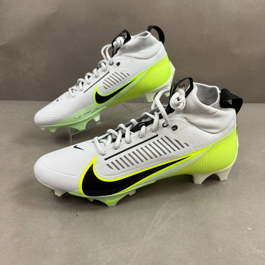 Mens Nike Vapor Edge Pro 360 Gray Green Football Cleats - DA5456-004 s-l400.jpg main image 2