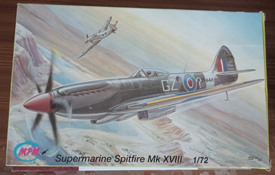 1:72 Supermarine Spitfire Mk XVIII  MPM extrem selten