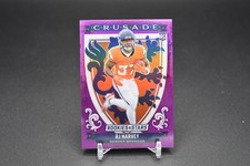 2025 Panini Rookies & Stars Crusade #26 RJ Harvey Purple /35 (RC) Denver Broncos