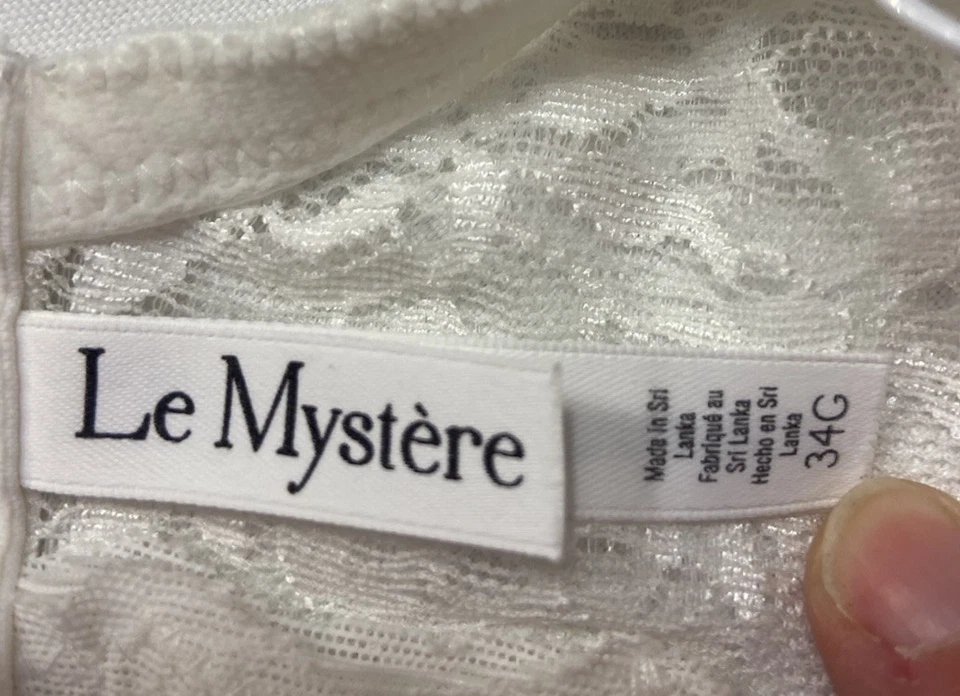 Sujetador Le Mystere Mujer Encaje Talla 34 G Foto 4 de 4