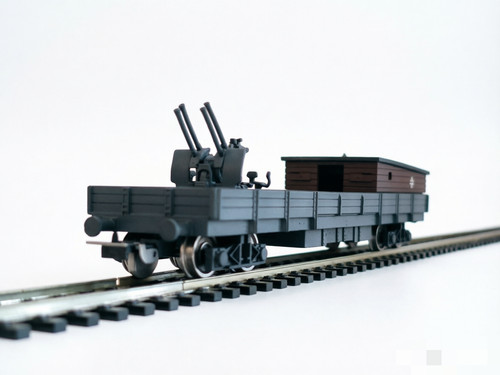 model trains Ho 1/87 DRG seized armored train World War II the state of 1942
