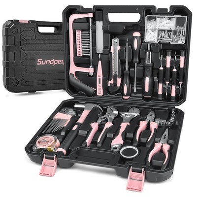 Home Tool Kit 148-Pcs - Household Starter Basic Hand Repair portable Tool Set...
