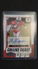 2021 Panini Contenders Draft Picks- Shane Simpson College Ticket Autograph #322 