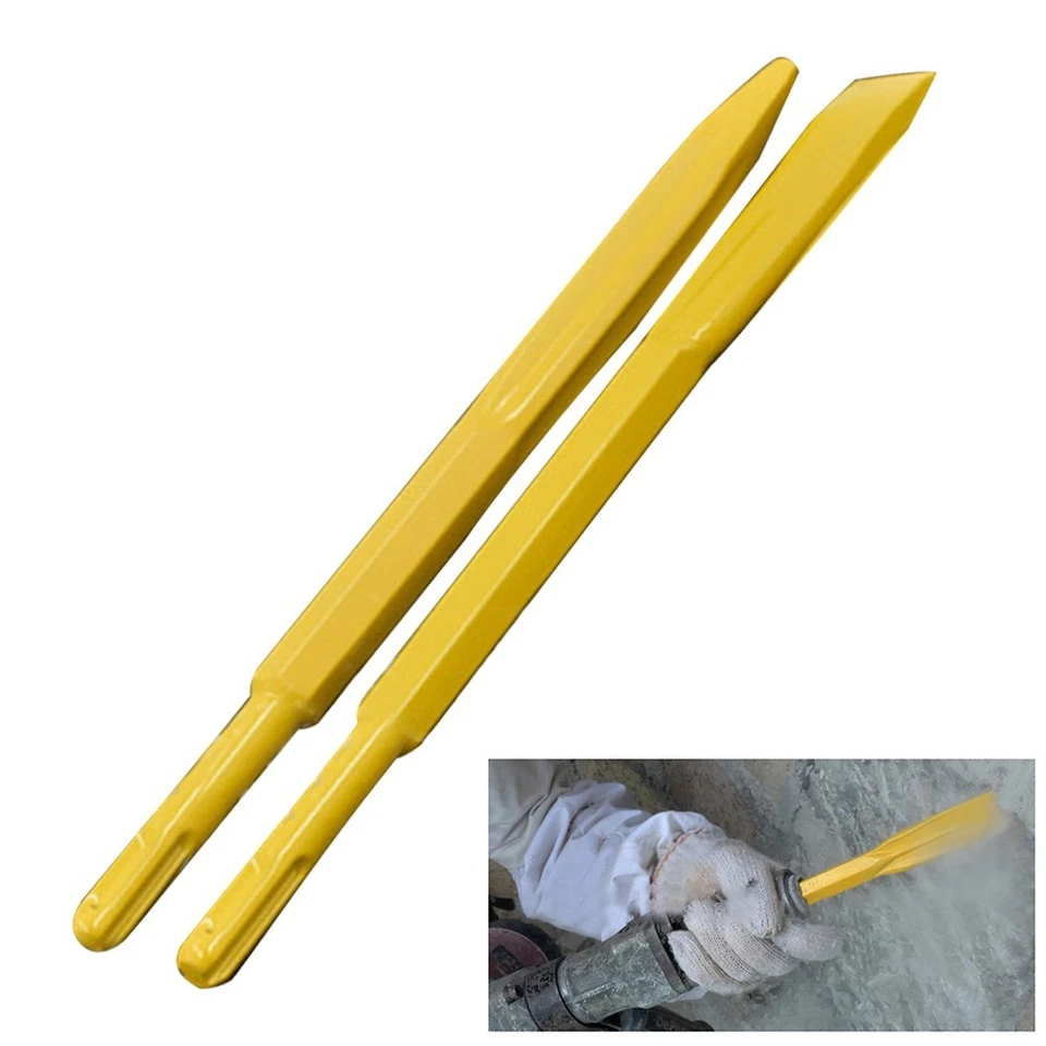 Meißel-Bit Meißel Flachmeißel Beton Ziegel 250mm/9.84\'\' Länge 40CR Stahl - Bild 3 von 4