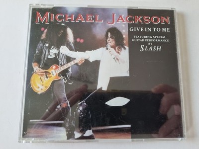 Michael Jackson/ Slash - Give In To Me CD Maxi Europe