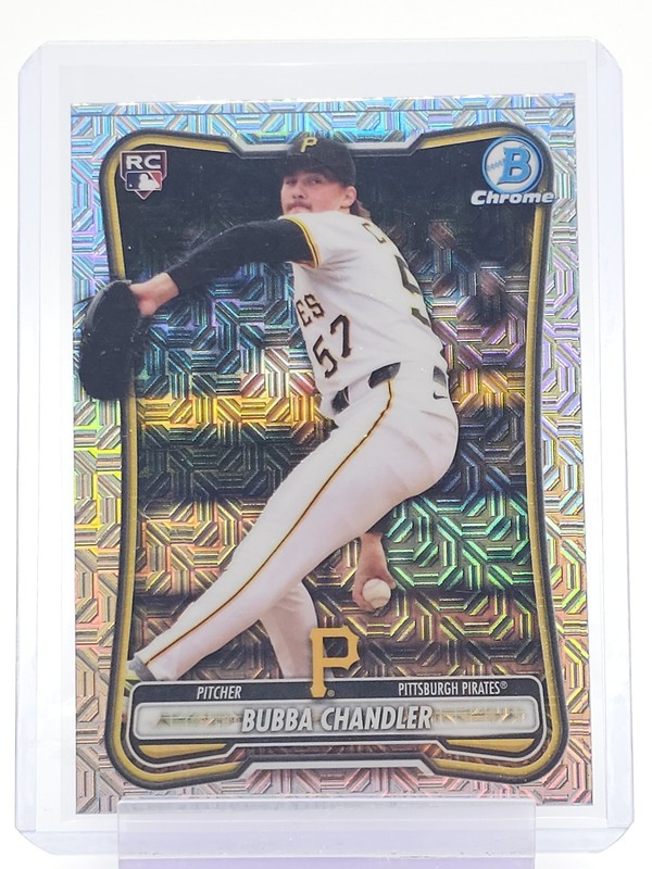 BUBBA CHANDLER 2026 BOWMAN CHROME MEGA BOX REFRACTOR ROOKIE #83 PIRATES Q7420