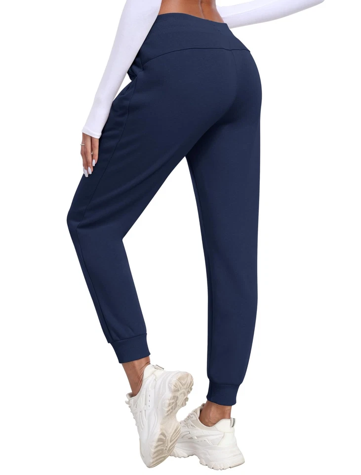 Sport Thermo Hose Sweatshirts Damen Cargo Leggins mit Taschen Hose Y... - Bild 2 von 4