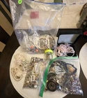 Vintage Jewelry Lot Mixed Fashion Costume Jewelry 4 Craft Or Repurpose