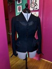 S Vintage RARE 1940  s Hattie Carnegie Structured suit jacket Thierry Mugler Dior