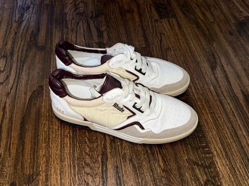 Baskets en cuir Rhude 964 logo Racing taille 11 US