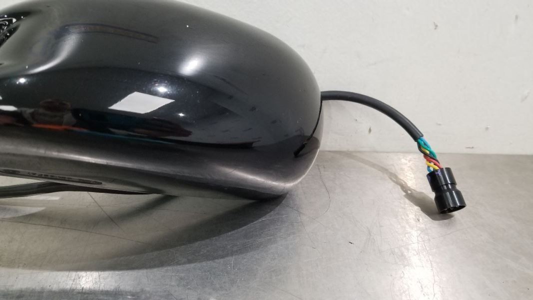 1990 FERRARI TESTAROSSA OEM DRIVER LEFT SIDE DOOR MIRROR ASSEMBLY BLACK NERO