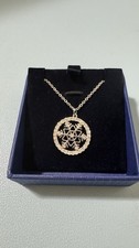 Brand New Swarovski Crystal Snowflake Pendant Rhodium-Plated 