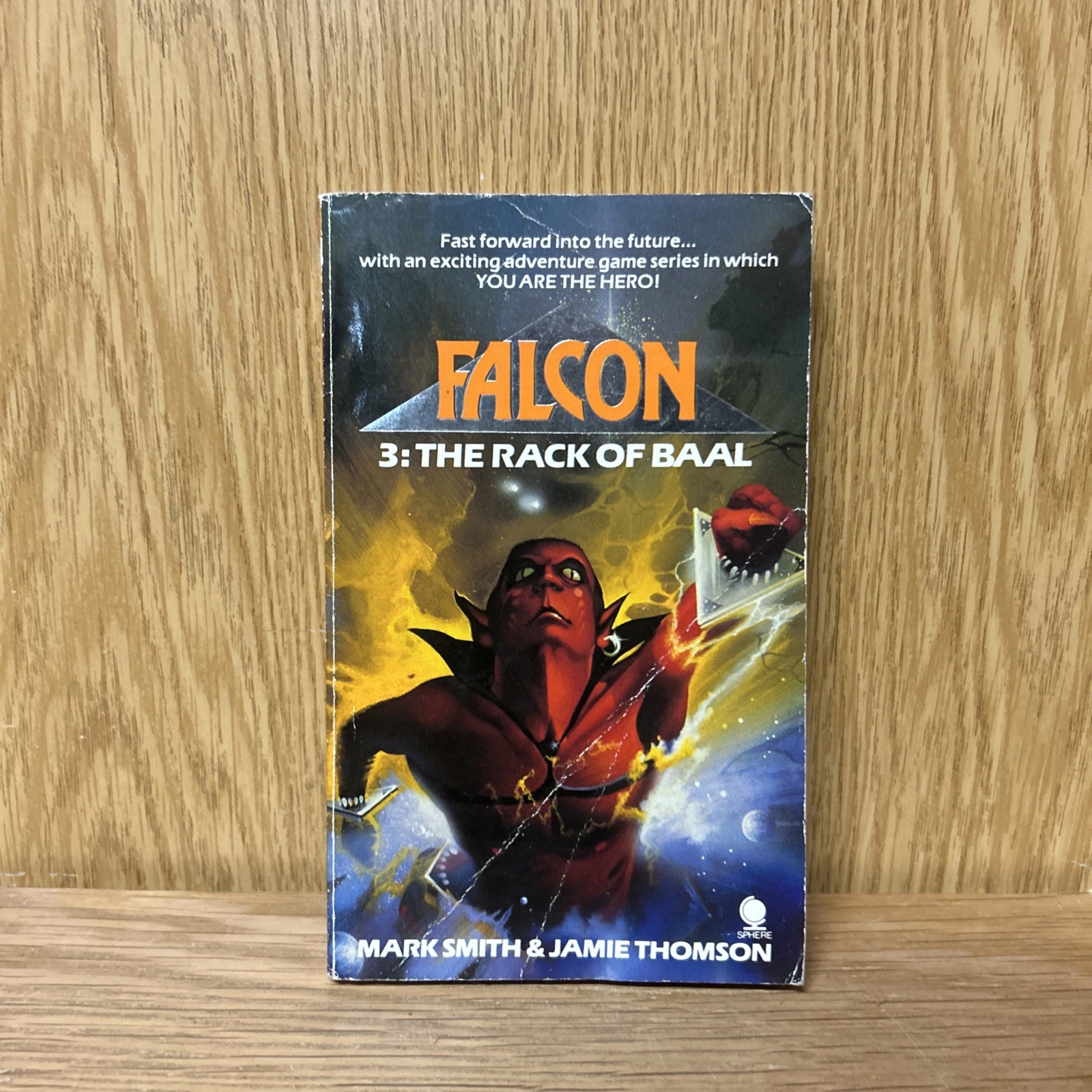 Falcon 3 The Rack Of Baal by Jamie Thomson Mark Smith Fighting Fantasy Style (2D