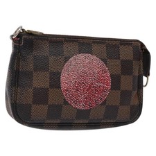 LOUIS VUITTON Damier livello T&B mini pochette accessori N58011 LV autore bs28124