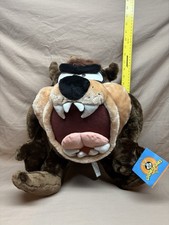 1997 Vintage Tasmanian Devil 18 Plush Looney Tunes Taz Warner Bros