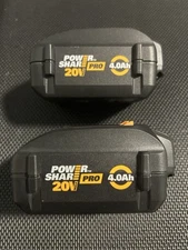 Works Power Share Pro 20 Volt Max 4.0 Batteries (2) - Battery