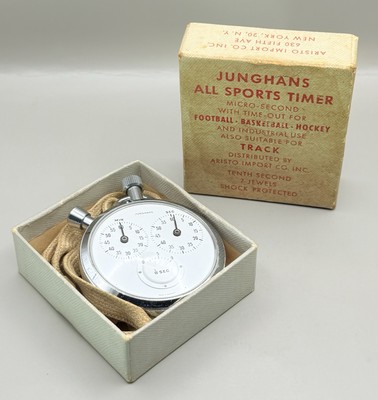 Vintage Junghans No. 19 Micro Second - 7 Jewels All Sports Timer
