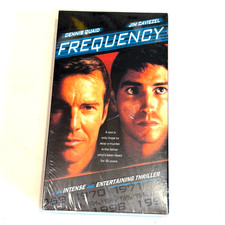Frequency VHS Sealed 2000 Warner Bros Watermarks Dennis Quaid Jim Caviezel