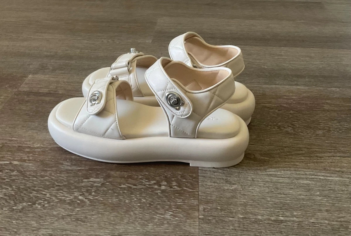 Coach Buckle Slide Sandals for Women for sale | eBay