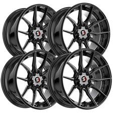 Set Of 4 Spec-1 Sp-77 16x8 4x1004x4.5 20mm Gloss Black Wheels Rims 16 Inch Set Of 4 Spec-1 Sp-77 16x8 4x1004x4.5 20mm Gloss Black Wheels Rims 16 Inch