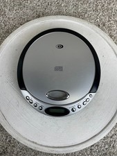 Durabrand Fully Programmable Personal CD Player CD-566 2007 Silver Parts Only