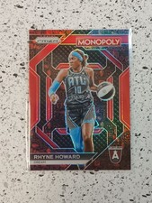 2024 Monopoly Prizm WNBA Rhyne Howard Insert Red Icons Prizm #WNBA11 Dream