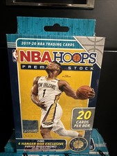 Panini NBA Hoops Premium Stock 2019-20 Hanger Box Factory Sealed