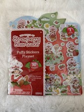 Strawberry Shortcake Puffy Stickers Playset with 30 Stickers