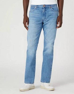 Wrangler GREENSBORO Herren-Jeans Straight Fit Komfort Denim Modern Klassiker